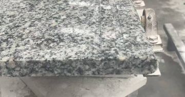 金昌芝麻白楼梯踏步 芙蓉白