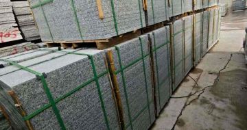 金昌芝麻白地铺版 石材地铺石