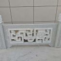 金昌芝麻白河道栏杆 桥栏杆