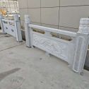 金昌芝麻白河道栏杆 石材栏杆