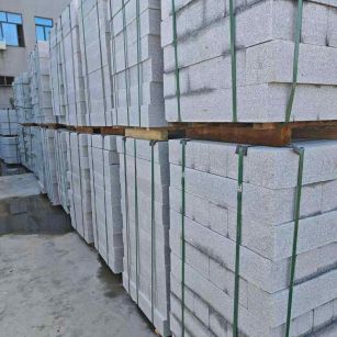 金昌芝麻白路牙石，路侧石