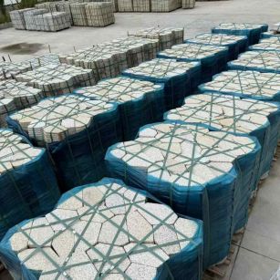 金昌黄金麻冰裂纹 碎拼