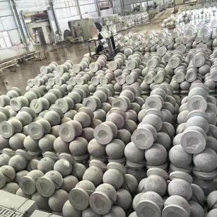金昌芝麻白圆球 石球 挡车球