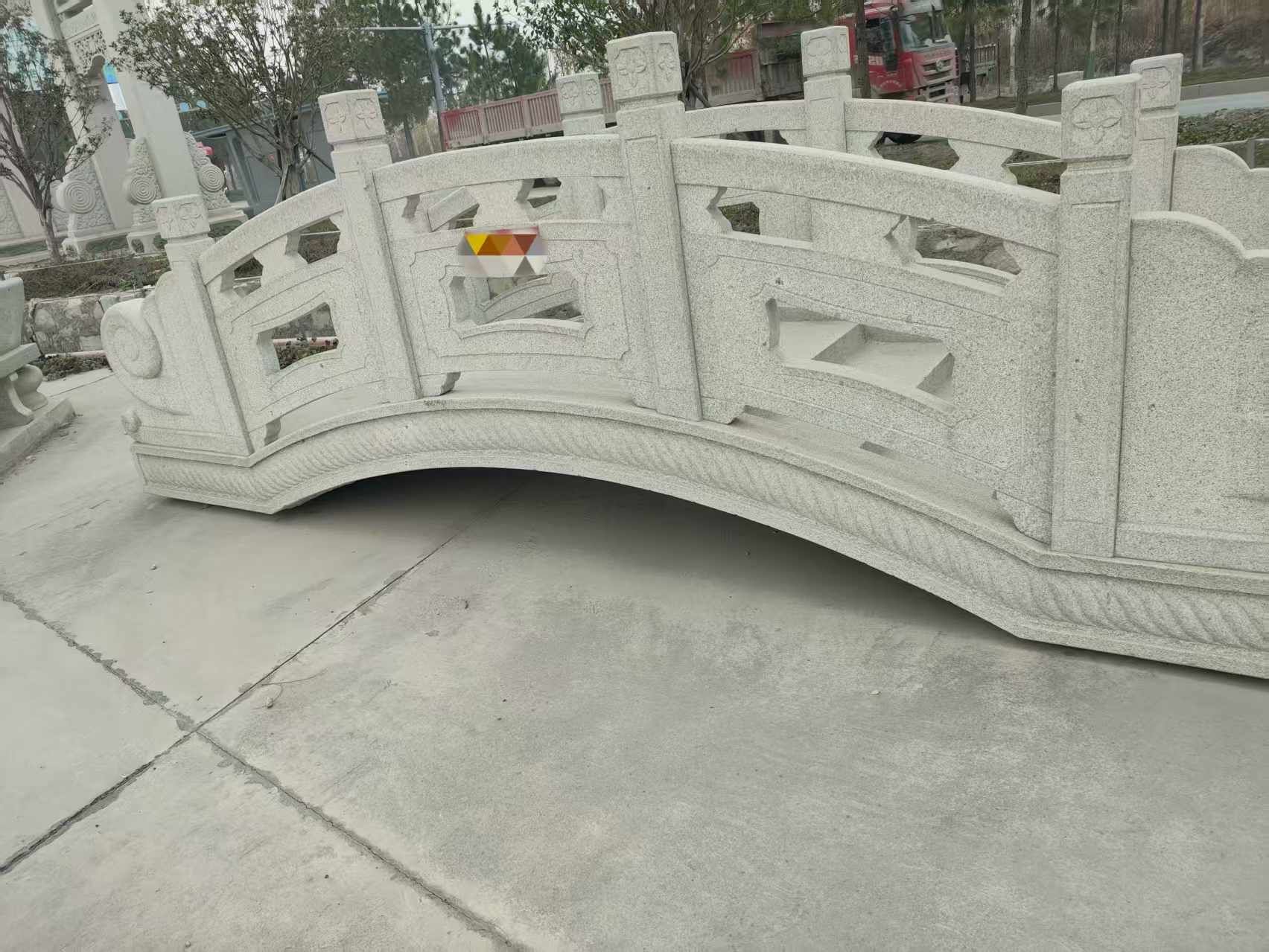 金昌芝麻白拱桥，石桥